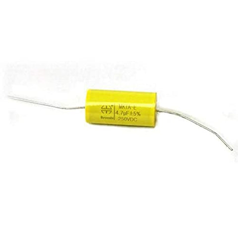 DEEJAY LED TBH250WV4.7MFD Single Speaker Crossover Capacitors 4.7MFD 250 Volts