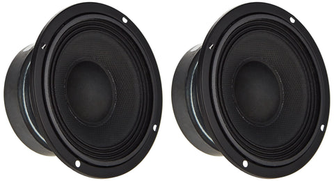 Eminence American Standard Alpha-4-8 (Pair) 4" Pro Audio Speakers, 55 Watts at 8 Ohms