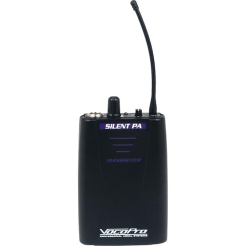 SilentPA-TX - 16CH UHF WIRELESS AUDIO BROADCAST SYSTEM (Bodypack Transmitter)