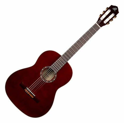 Ortega Guitars 6 String Family Series Pro Solid Top Slim Neck Nylon Classical Guitar w/Bag, Right (R131SN-WR)