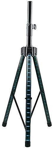 Gemini Sound STL-100 Professional Heavy Duty Speaker Stand with Synced LED Lighting, Black
