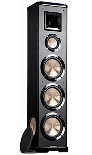 BIC America PL-980L 3-Way Floor Speakers - Left (Black) -Each