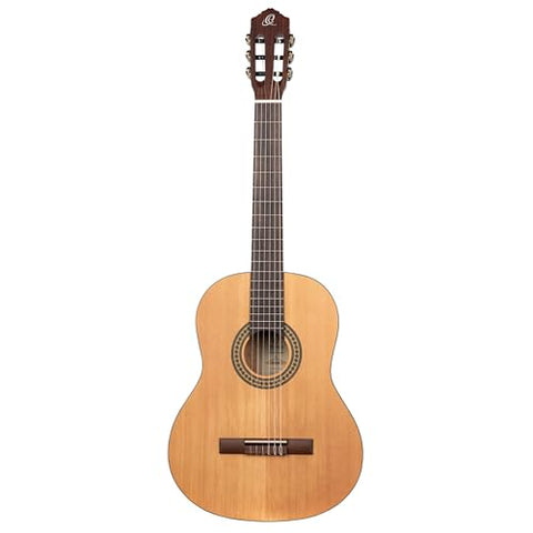 Ortega Guitars 6 String Student Series Left-Handed Full Size Nylon Classical Guitar, (RSTC5M-L)