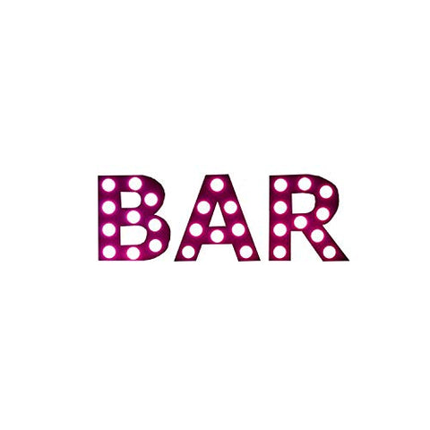24 Inch Tall White LED letters RGBW