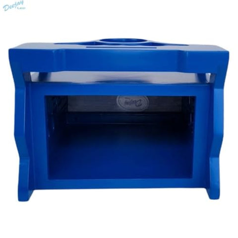 DEEJAY LED TBH1DIN2EQGREEN DEEJAYLED 1 DIN + 2 EQ Green Wooden CASE