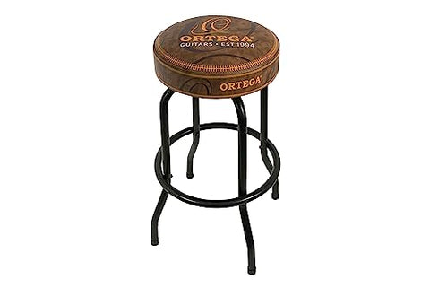 Ortega Guitars 30" Bar Stool w/Swivel Padded Seat-Steel Tube Framing with Footrest Ring (OBS30V2)