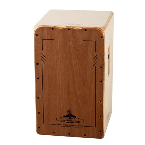 Ortega Guitars Performer Series Acoustic-Electric Pickup Cajon-Made in Spain, Natural (OCJPF-2-L)