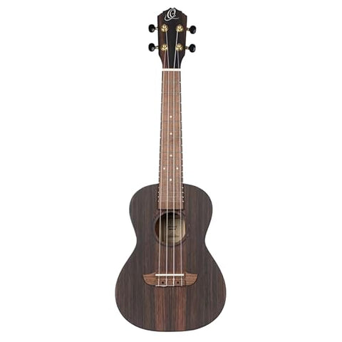 Ortega Guitars, 4-String Timber Series Left-Handed Concert Ukulele w/Bag, (RUEB-CC-L)