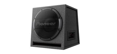 PIONEER TS-WX1210AH 12", 600 W Max Power, Boundary Loaded Bass-Reflex Slot Port Design - Active Pre-Loaded Enclosure Subwoofer