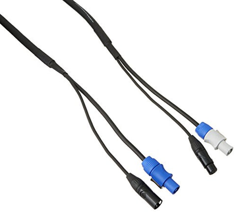12ft. 3 pin XLR Plus powercon combo link