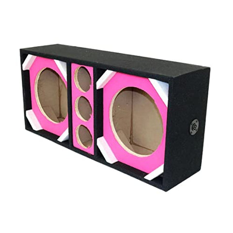DEEJAYLED Brazil 2 10" TW Pink CHUCHERA, Black