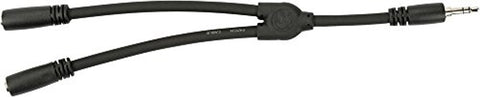 PIGHOG 6 Ft Y STEREO 2.5MM M TO DUAL 3.5MM