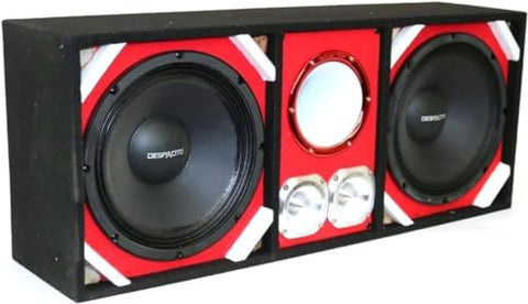 DEEJAY LED TBH12RED DEEJAYLED 2 12" Despacito Horn 2 TW Braz