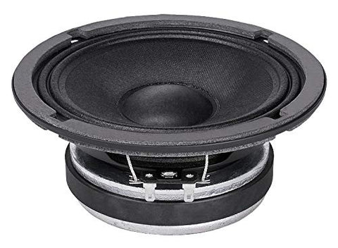 Faital Pro 6FE200-8 6-inch Professional Midrange Loudspeaker 8 OHM Mid Bass Home Car Audio Waterproof Cone 130 Watts Rms 260 Watts Max