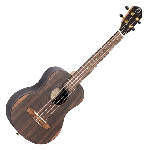 Ortega Guitars, 4-String Timber Series Tenor Ukulele w/Bag, Right (RUEB-TE)