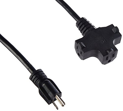 10 FOOT BLK 12/3GAUGE EDISON 3FEREX