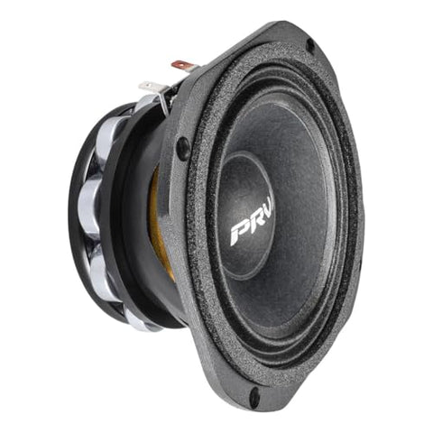 PRV AUDIO 5MR450-NDY-4, 5 Inches Midrange Speaker, High End Neodymium Magnet, 4 Ohm, 450 Watts, Pro Audio Loudspeaker (Single)
