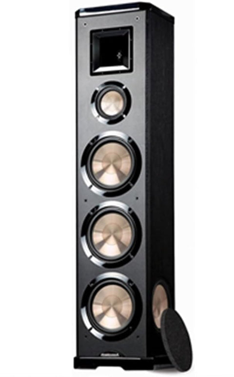 BIC America PL-980L 3-Way Floor Speakers - Right (Black) -Each