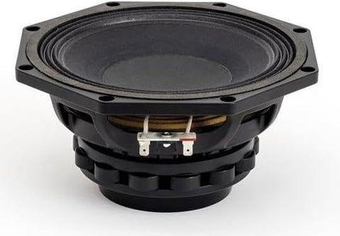8-inch neodymium midbass driver that combines excellent linearity with high power handling 700 W very low distortion and reduced power compressio