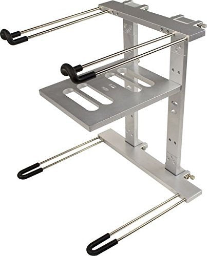 Aluminum Double-tier  Multi-purpose Laptop/DJ Stand