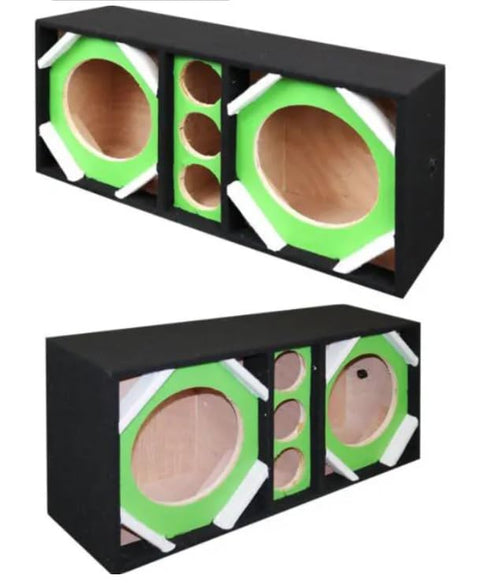 DEEJAYLED for 10-in Two Horn Three Tweeter Side Bl