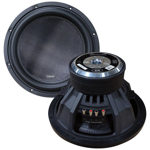 American Bass Speakers XR-15D4 15-inch Subwoofer Woofer 1500 Watt RMS & 3000 Watt Max Dual Voice Coil 4 Ohm Impedance Voice Coils 200 Oz Magnet