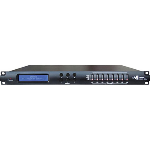 8 Sets In & 8 Sets Out Hardwired Conference Speaker Computer Controlled Management System & Matrix Mixer
