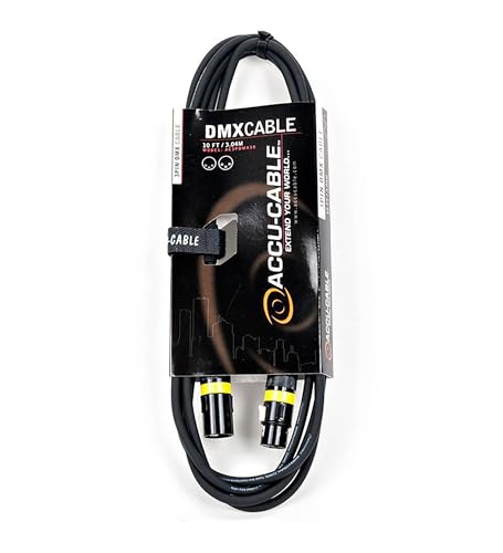 10 FOOT 3 PIN DMX CABLE