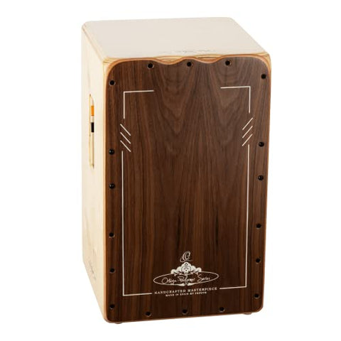 Ortega Guitars Performer Series Acoustic-Electric Pickup Cajon-Made in Spain, Natural (OCJPF-3)