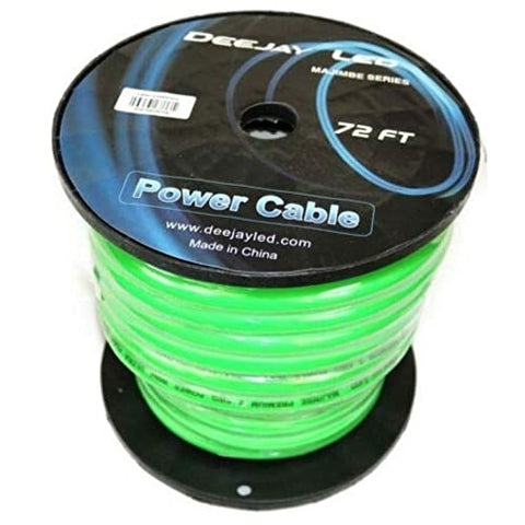 72 Foot Zero Gauge Thick Type Power cabl