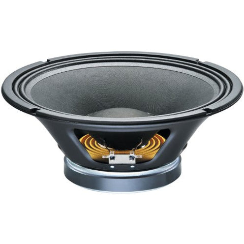 12-in 8 Ohms Bass and Midbass Woofer w/Kevlar loaded paper Cloth Sealed Edge