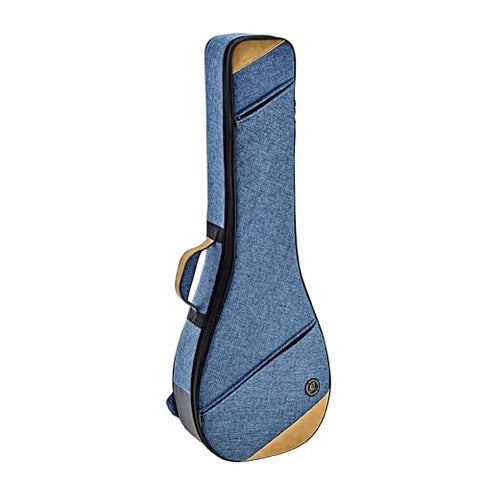 Ortega Guitars Banjo Case-22 mm Soft Padding w/Hardened Frame, Ocean Blue, (OSOCABJ-OC)