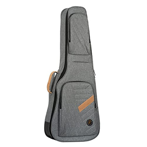 Ortega Guitars Classical Guitar Premium Deluxe Bag-20 mm Soft Padding-2 Accessory Pockets (OGBCL-DLX-GY)