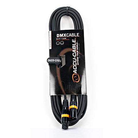25 FOOT 3 PIN DMX CABLE