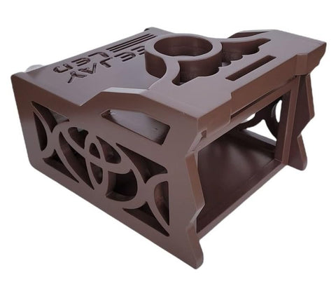 One Din Two EQ BROWN PAINT TOYOTA Stylish Wooden Controller Case for Mobile Competitions