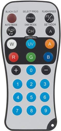 RGBAW Plus UV WIRELESS REMOTE