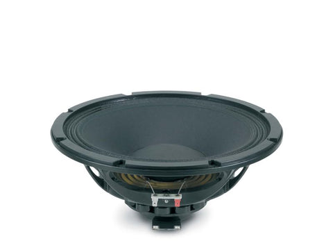 12-in mid-low transducer created for compact reflex 2-way enclosures and designed to be coupled with typical 1-in and 1.4-in compression drivers.