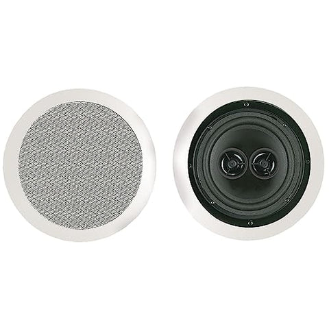 BIC America MSR6D 100-Watt 6.5" Dual Voice-Coil Stereo in-Ceiling Speaker