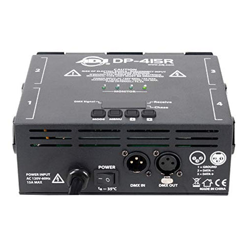 DP 415R portable 4channel DMX dimmer