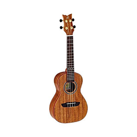 Ortega Guitars, 4-String Timber Series Solid Top Concert Ukulele w/Bag, Right (RUACA-CC)
