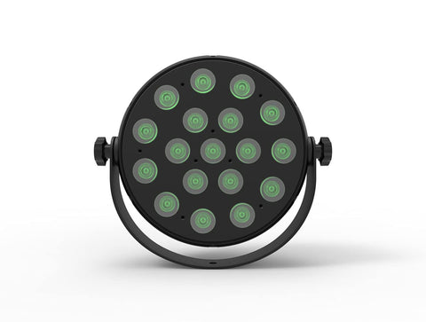 JMAZ Lighting HALO H6 Wash 216W RGBWA UV LED Wash Fixture