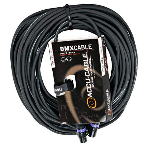 100 FOOT 3 PIN DMX CABLE