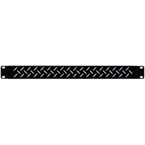 1u-Space Standard Width Rack Panel with Air Vent Patterned Face