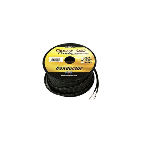 100 Feet of Raw Twisted Pair RCA Signal Cable