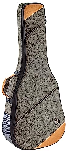 Ortega Guitars Acoustic Dreadnought Guitar Case-22 mm Soft Padding w/Hardened Frame (OSOCADN-MO)