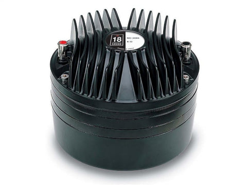 18 Sound ND2080-8 HF Driver Neodymium with 2 inch Exit Throat 100 Watt RMS 200 Watt Peak 8 Ohms Pro Audio Components Speakers Drivers for Motorcycle Car Audio Applications