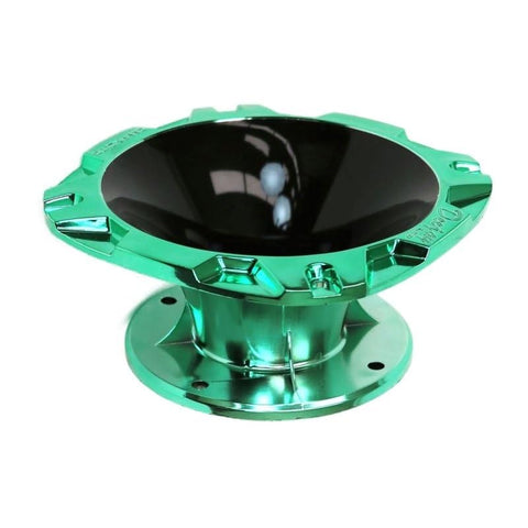 DJL SHORT 2 inches BOLT ON HORN BLACK GREEN
