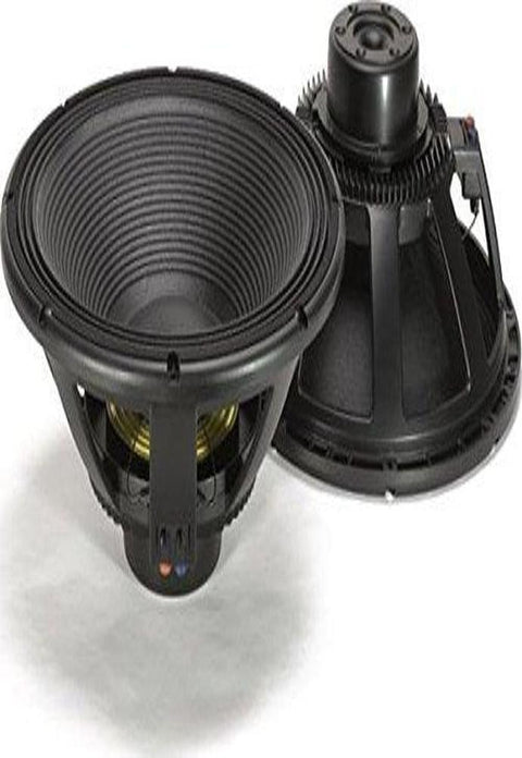18-in Woofer w/neodymium transducer  the lowest power compression  8 Ohms 2400 Watts Max
