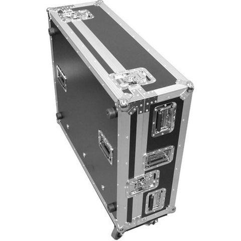 DEEJAY LED Fly Drive Case For Behringer X32 Digital Mixer w/Wheels BLACK Color - TBHX32DOGHOUSEW