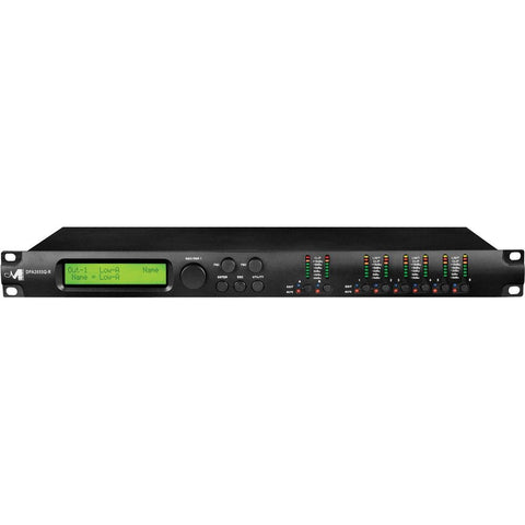 2 XLR Inputs - 6 XLR Outputs Computer Controlled Speaker Management System & Matrix Mixer USB